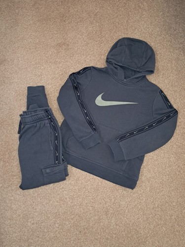 Nike boys tracksuit blue size - blue,