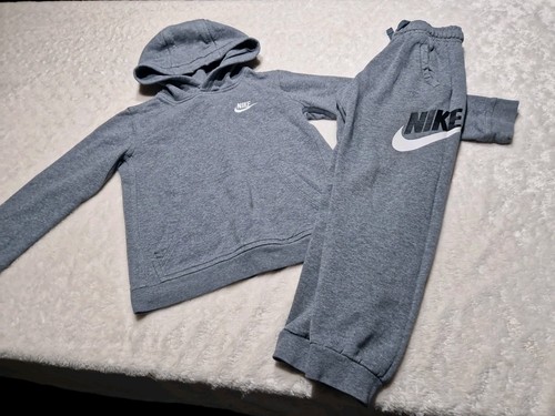 Boys nike tracksuit set - boys, grey