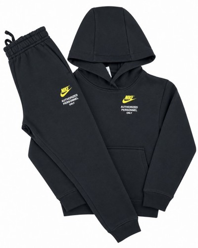Kids nike tracksuit black - tracksuit,